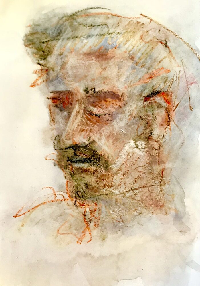 Xylon II, 2023, Holzschnitt, 19 × 28 cm, Auflage 17