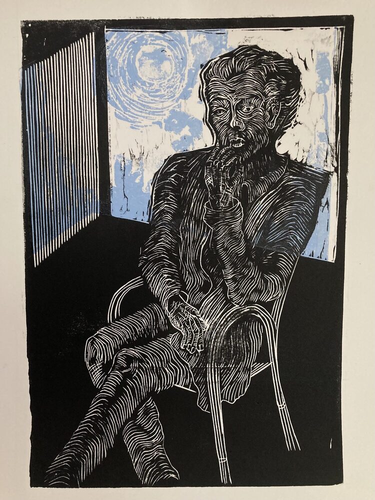 Ohne Titel, 2021, Zeichnung, 20 × 30 cm